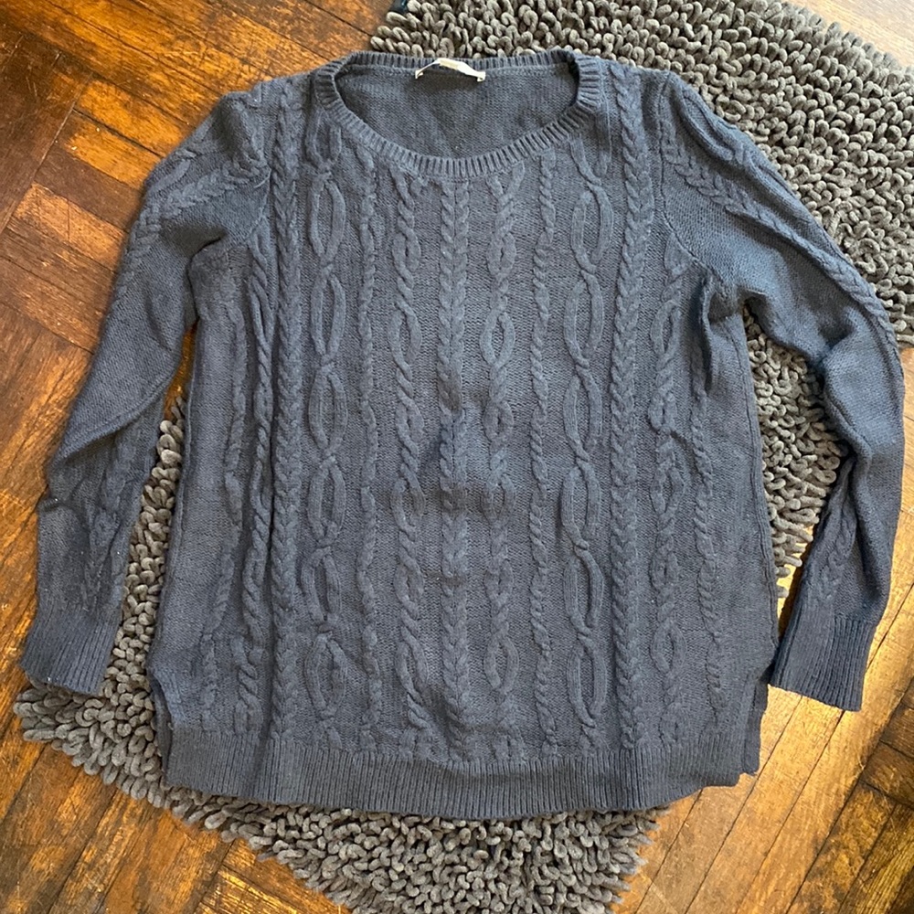 Loft Cable Knit Fisherman Sweater